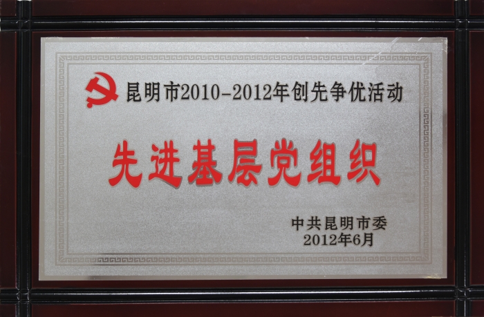 2010—2012創(chuàng)先爭(zhēng)優(yōu)活動(dòng)先進(jìn)基層黨組織